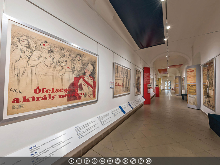 Plakátok az utcákon, 1918 -1921 Virtuális kiállítás